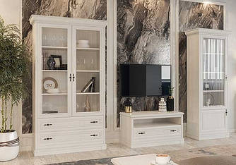 Вітальня Кантрі  сосна водевіль ,каштан Світ Меблів