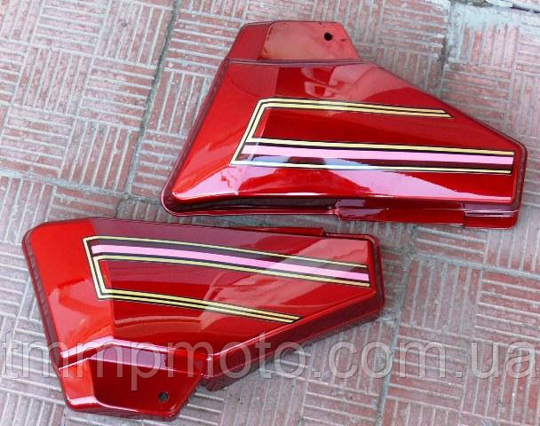 Боковая крышка Альфа (пара) красная Боковая крышка Альфа (пара) красная