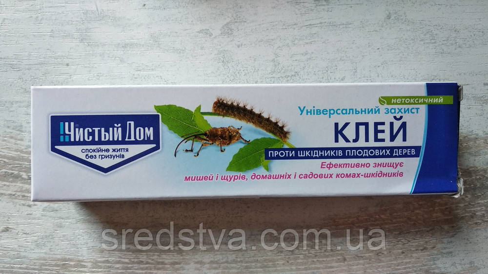 Клей нетоксичний ЧистийДім від гризунів та комах-шкідників 60г