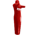 Манекен тренувальний для єдиноборств BOXER 1020-01 (шкіра, наповнювач-віш х-б, висота 150 см, кольори в асорт, фото 2