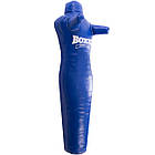 Манекен тренувальний для єдиноборств BOXER 1020-01 (шкіра, наповнювач-віш х-б, висота 150 см, кольори в асорт, фото 3