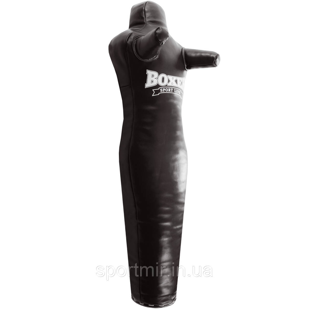 Манекен тренувальний для єдиноборств BOXER 1020-01 (шкіра, наповнювач-віш х-б, висота 150 см, кольори в асорт, фото 1