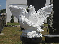 Скульптуры голубей. Скульптура из полимера Голуби 30*41 см