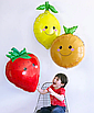 BT 26" Produce Pal Strawberry. Куля фольгована Фрукти, ягоди — Полуниця В УП MrShar, фото 2