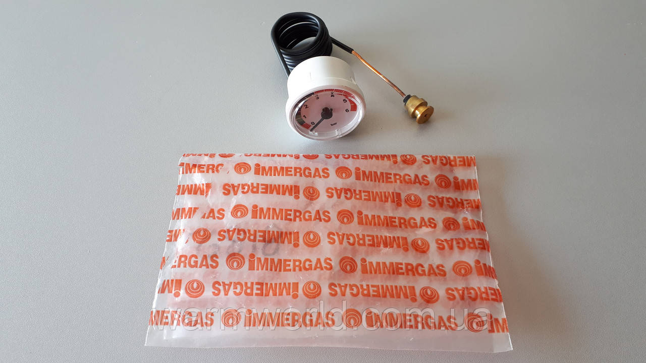 1.034600 Манометр 0-6 бар Immergas Victrix, фото 1