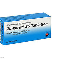 Цинкорот 25, 50 таблеток
