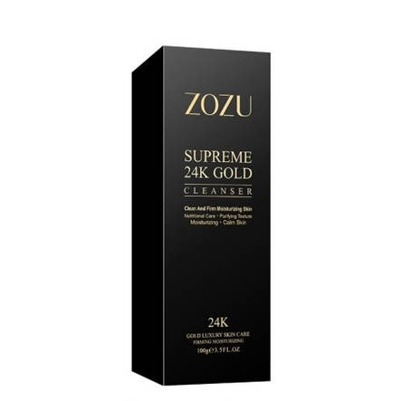 Пінка для вмивання ZOZU Supreme 24K Gold Cleanser, 100 г, фото 2