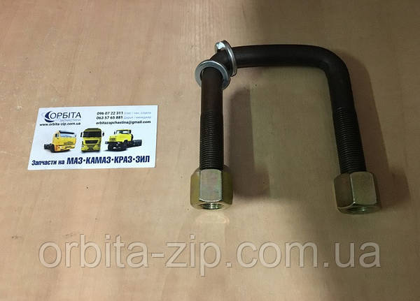 3302-2912408 Стремянка М16х1,5 рессоры задней ГАЗЕЛЬ, передней ВАЛДАЙ (с высокой гайкой и гровером, L=120) - купить по лучшей цене в Киеве от компании 3302-2912408 Стремянка М16х1,5 рессоры задней ГАЗЕЛЬ, передней ВАЛДАЙ (с высокой гайкой и гровером, L=120) - купить по лучшей цене в Киеве от компании