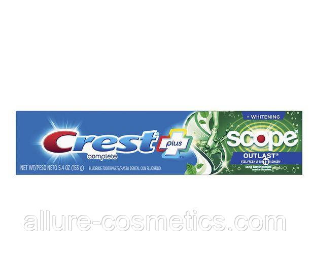 Зубная паста свежее дыхание Crest Scope outlast Toothpaste 153гр - фото 1 - id-p1269713542