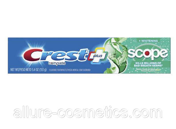 Зубна паста свіже дихання Crest Scope Toothpaste 153гр