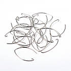 Швензи Латунь, Основа для сережок, Платина, 37x23мм, 6 шт, фото 4