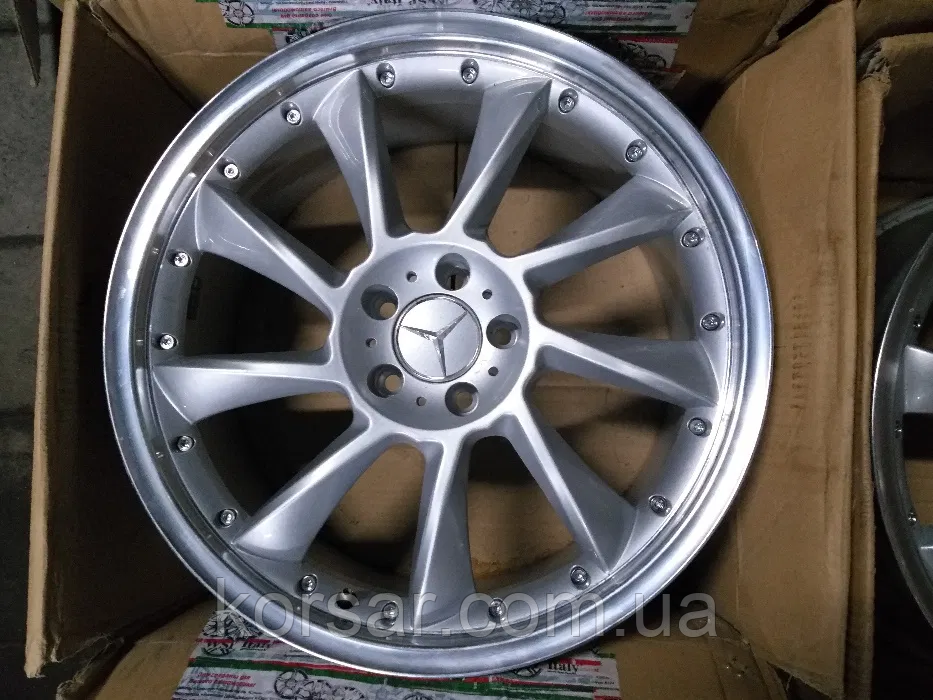 Диски Lorinser LM-6 Mercedes Benz Audi BMW R19 З Хром Ободом, фото 1