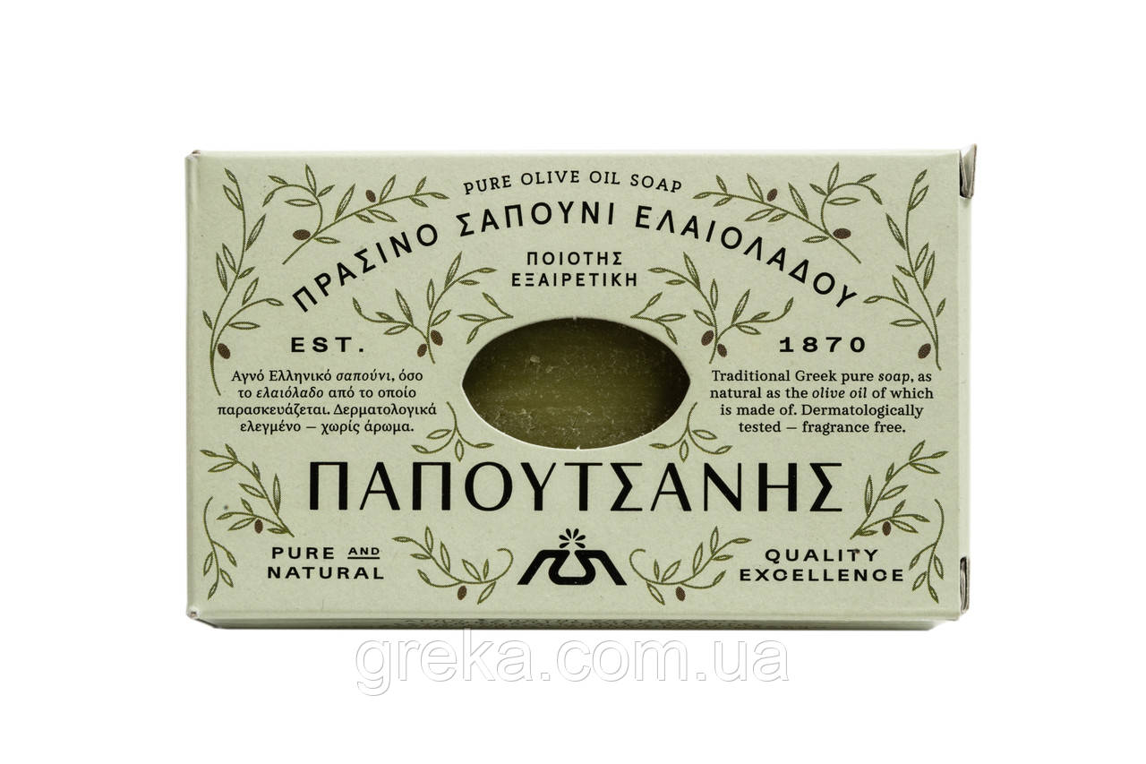 Мыло туалетное на основе оливкового масла Paputsanis - фото 1 - id-p21363082