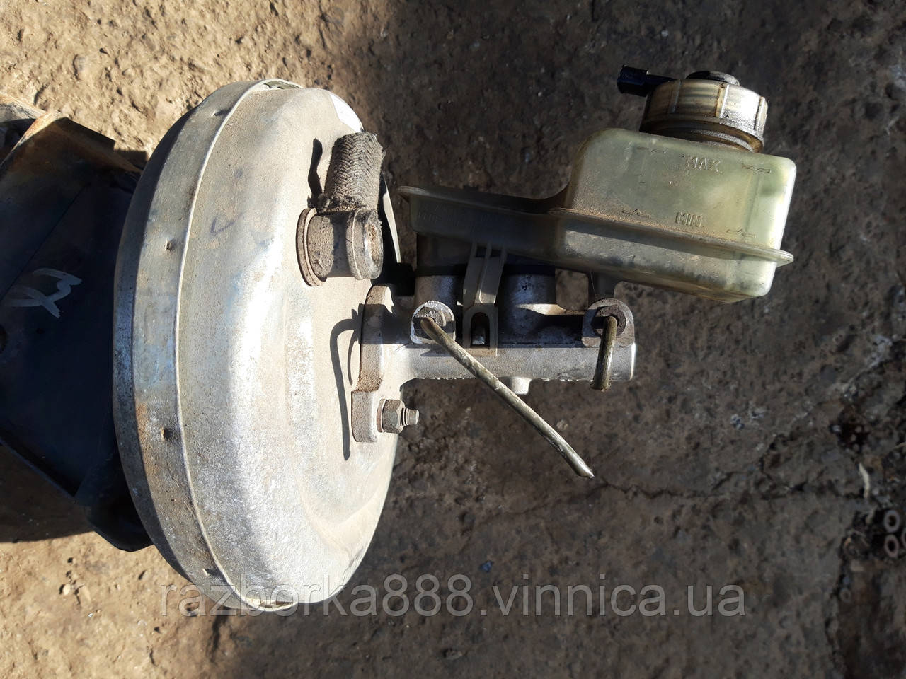 Вакуум в зборі з головним гальмівним Ваз 2170 2171 2172 Пріора 1117 1118 1119 б у
