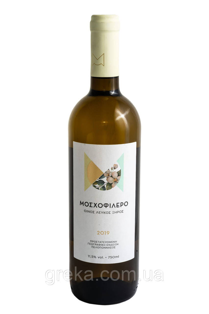Вино сухе біле "Мосхофілеро", фото 1