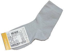 Шкарпетки дитячі, світло-сірі, розмір 16-18, Дюна