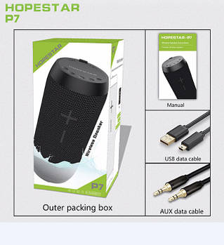 Портативна колонка Hopestar P-7 (30 шт./ясть)