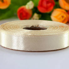 Атласна стрічка 12 мм (23 м.) шампань