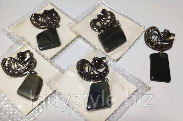 купить украшения с фианитами серьги пусеты подарок женщине пирсинг