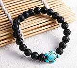 Браслет із шунгітом "Черепашка" від студії LadyStyle.Biz, фото 6