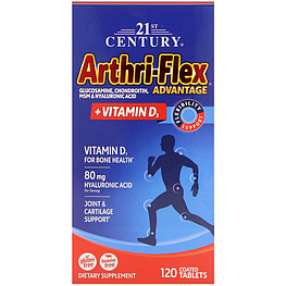 Arthri-Flex Advantage + Vitamin D3 21st Century 120 таблеток