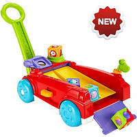 Игровой центр - каталка Вагончик музыкальный с блоками FISHER PRICE