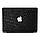 Чохол пластиковий для Apple MacBook Pro / Air Шкіра (Leather) макбук про case hard cover, фото 4