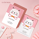 Відновлювальна маска-рукавички для рук Luofmiss Nicotinamide Goat Milk 35 g (паковання 3 штуки), фото 3