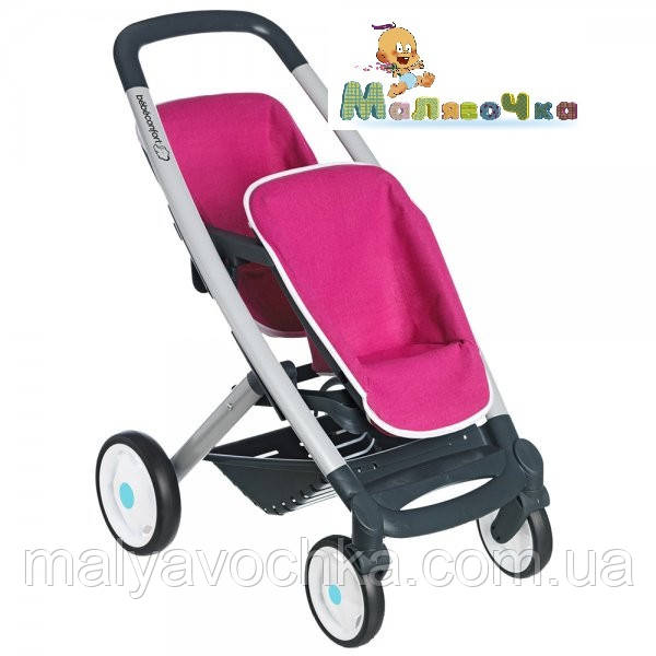 Іграшкова коляска Smoby Maxi-Cosi для близнюків