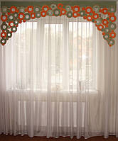 Жесткий ламбрекен Диско 15