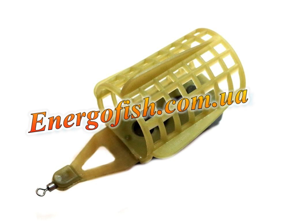 Годівниця фідерна Sport 33*45мм 14г пластик знімних вантаж, фото 1