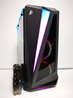 First Player ATX NEW / AMD Ryzen 5 2600 (6(12) ядер по 3.40-3.90GHz) / 16 GB DDR4 / 240 GB SSD NEW+1000 GB HDD, фото 1