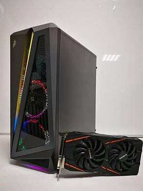 First Player ATX NEW / AMD Ryzen 5 2600 (6(12) ядер по 3.40-3.90GHz) / 16 GB DDR4 / 240 GB SSD NEW+1000 GB HDD, фото 3