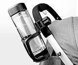 Підсклянник на коляску/велосипед універсальний діаметром 7-8 см і обертанням на 360° Cup Holder (СН-21092), фото 7