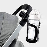 Підсклянник на коляску/велосипед універсальний діаметром 7-8 см і обертанням на 360° Cup Holder (СН-21092), фото 8