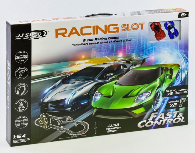 Автотрек з петлею 610 см JJ Slot 112-2