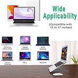 Підставка для ноутбука 11-15,6" настільна з регулюванням кута нахилу P1-Pro чорна (GS-20541), фото 7