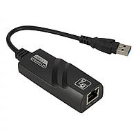 Гигабитный USB LAN адаптер / проводной переходник USB 3.0 - Ethernet / Сеть RJ45 LAN для Windows