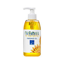 Масажне масло для обличчя і тіла "Зародки пшениці-Календула" Calendula-Wheat Germ Massage Oil Dr.Kadir, 330 мл