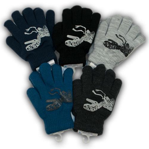 ОПТ Рукавички утеплені, р. 15 (7-8 років), виробник Польща (6 шт./набір), фото 1