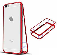 Чехол накладка Magnetic case для iPhone 7/8 Red