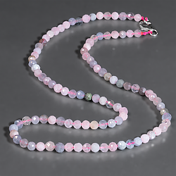 Намисто шнурок із бериллів, Ø4 мм, 303ОБ