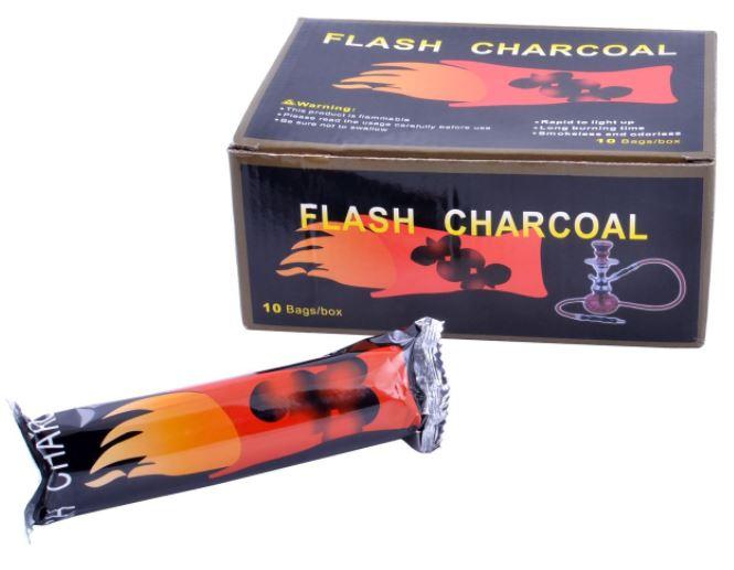 Уголь для кальяна FLASH CHARCOAL №C-2 - фото 1 - id-p1269890137