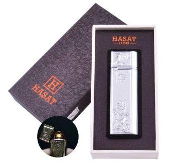 USB запальничка в подарунковій коробці HASAT №HL-65-2