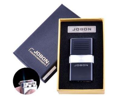 Запальничка подарункова Jobon (Остроє полум'я No3411 Black