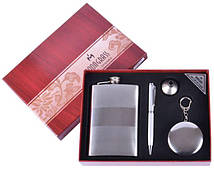 Подарунковий набір 4в1 Moongrass Фляга/Скан-брелок/Рожечка/Ліка