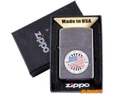 Запальничка бензинова Zippo "USA" No4737-1