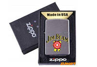 Зажигалка бензиновая Zippo "Jim Beam" №4737-2