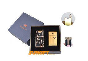 Запальничка Електроімпульсна + Спіраль розжарювання Pantheraa (USB) №XT-4868-1