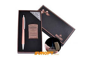 Подарунковий набір ручка, запальничка (Остроє полум'я) NoBX-002C-1